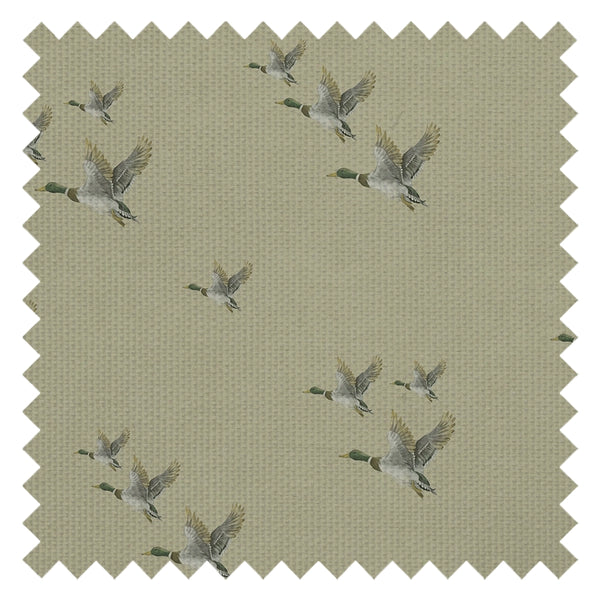 The Mallards Fabric in Sand