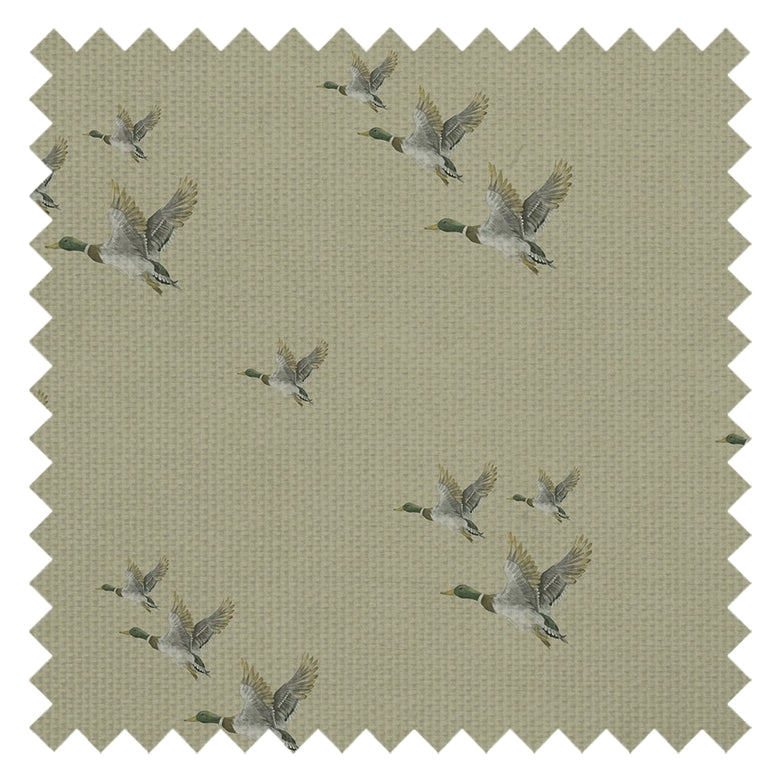 The Mallards Fabric in Sand