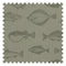 Gone Fishing Fabric in Warm Grey