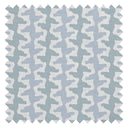 Morning Shore Fabric in Mineral Mist and Cornflower Blue
