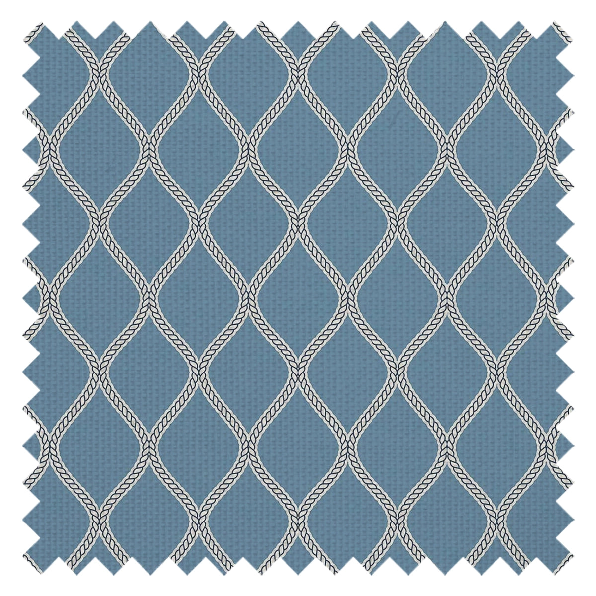 Royal Dockyard Fabric in Cornflower Blue