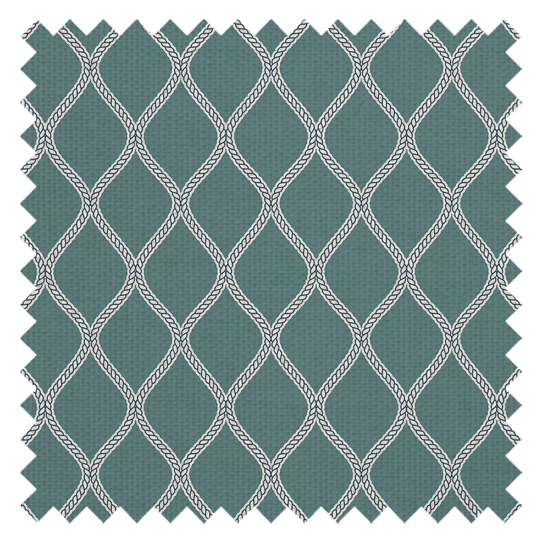 Royal Dockyard Fabric in Teal