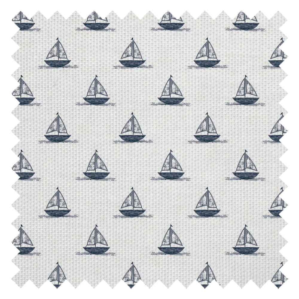Sail Away Fabric in Classic Navy