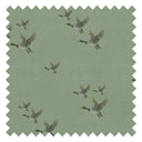 The Mallards Fabric in Laurel Green