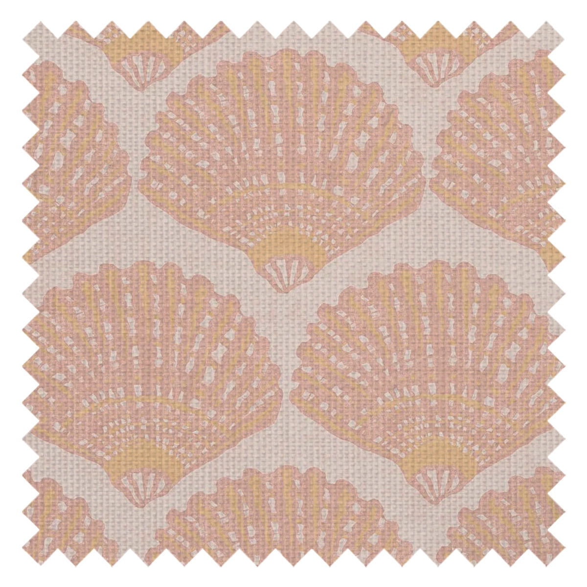 Beachcomber Fabric in Lady Coral