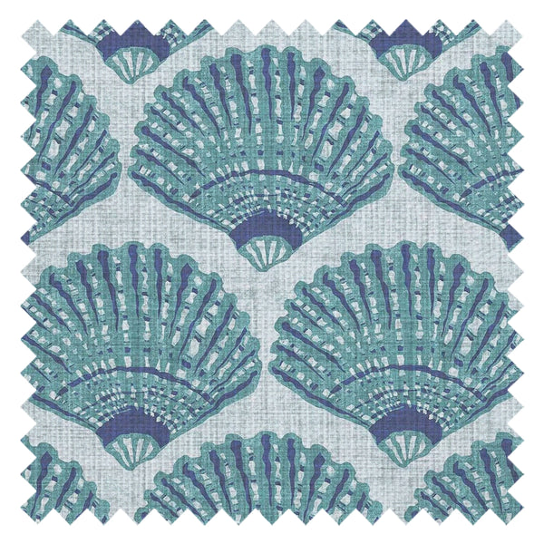 Beachcomber Fabric in Teal