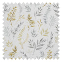 Countryside Trail Fabric in Ochre and Vintage Grey on Soft Cream