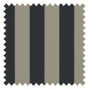Regent Stripe Fabric in Oxford Blue and Warm Grey