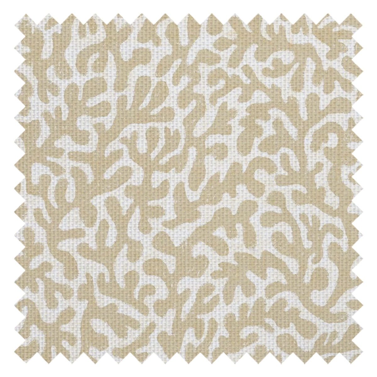 Coral Cove Fabric in Antique Gold