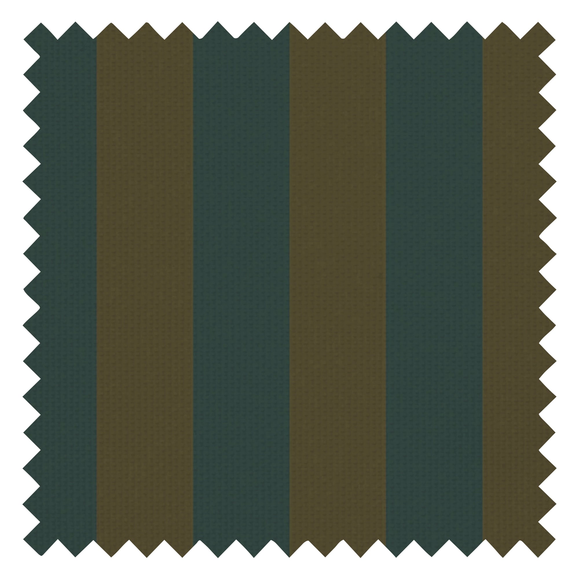 Regent Stripe Fabric in Gentleman Green and Pine Green