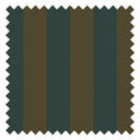 Regent Stripe Fabric in Gentleman Green and Pine Green