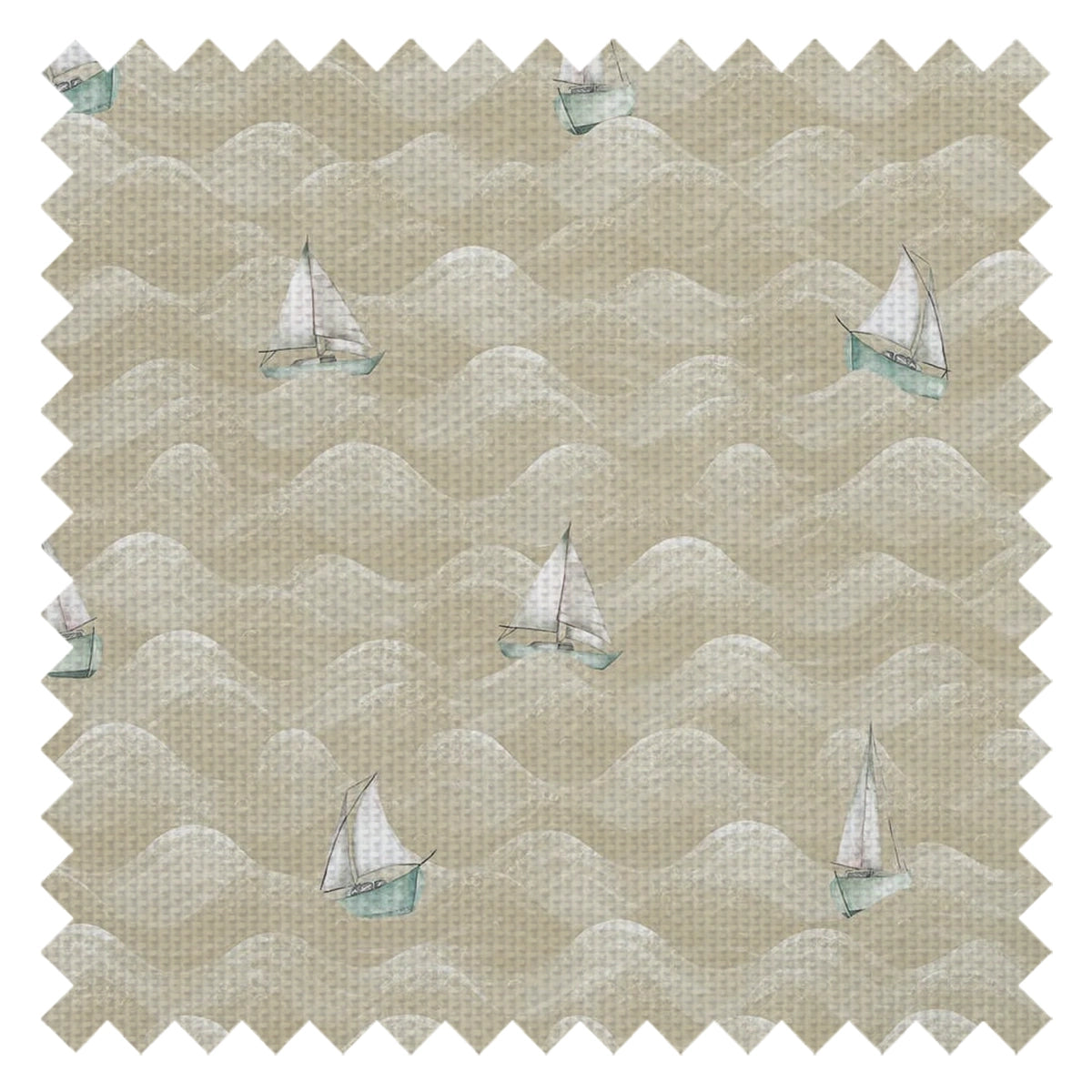 High Tide Fabric in Sand