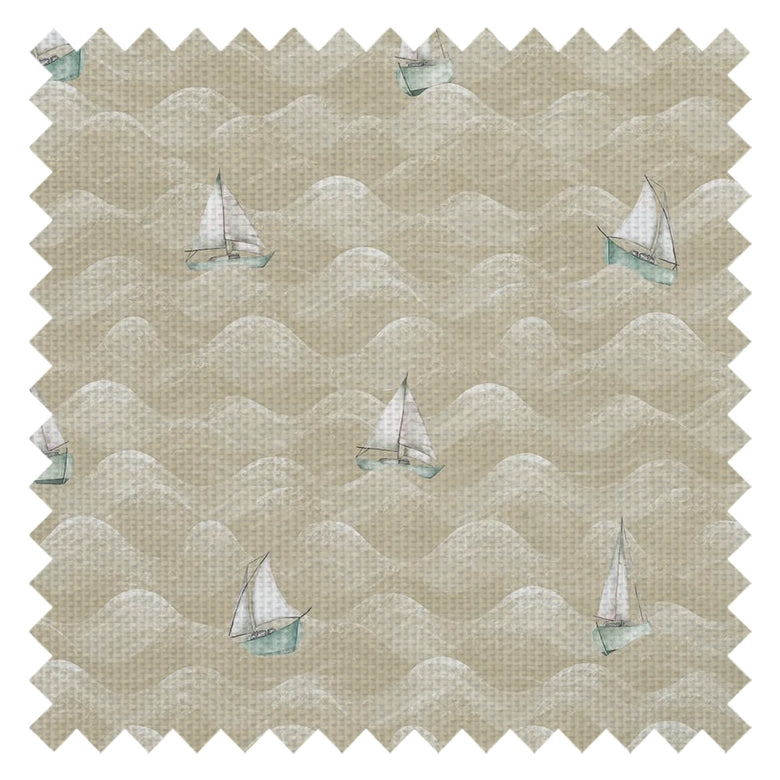 High Tide Fabric in Sand