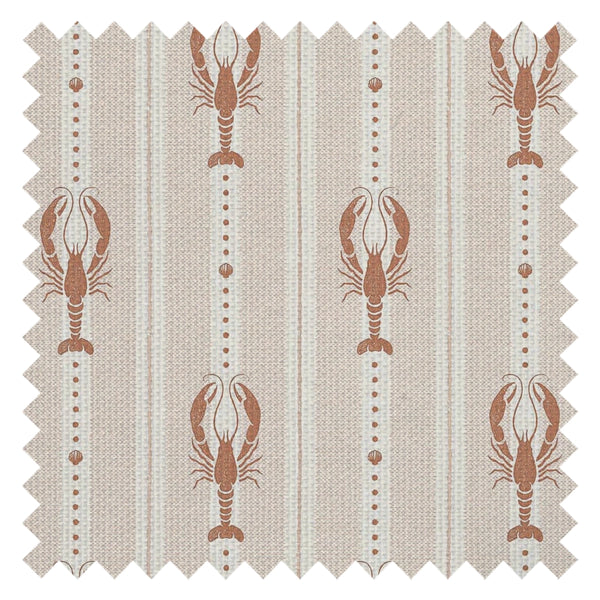 Jersey Lobster Fabric in Autumn Spice