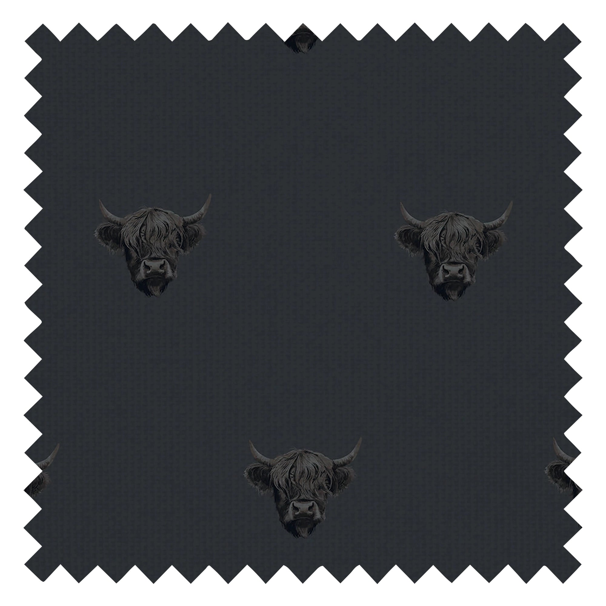 Heilan Coo Fabric in Oxford Blue