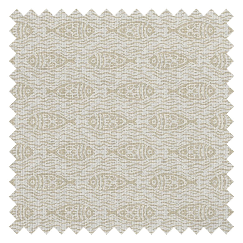 Sea of Bream Fabric in Sand