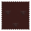 Heilan Coo Fabric in Garnet