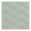 Shetland Seahorses Fabric in Duck Egg on Sand