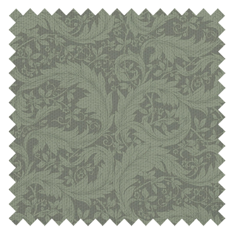 Enchanted Leaf Fabric in Bayleaf Green