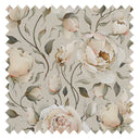 Enchanted Roses Fabric in Blush on Castle Stone
