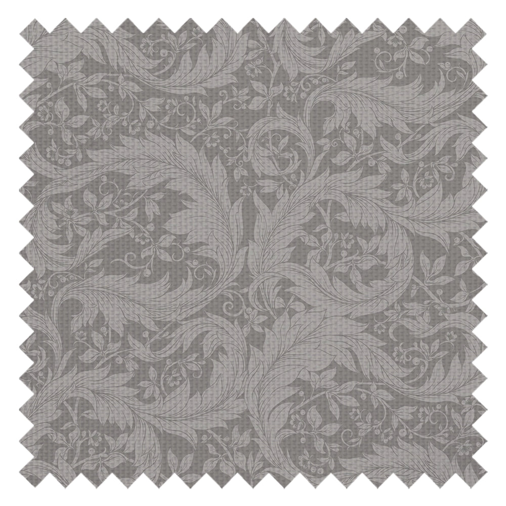 Enchanted Leaf Fabric in Earl Grey