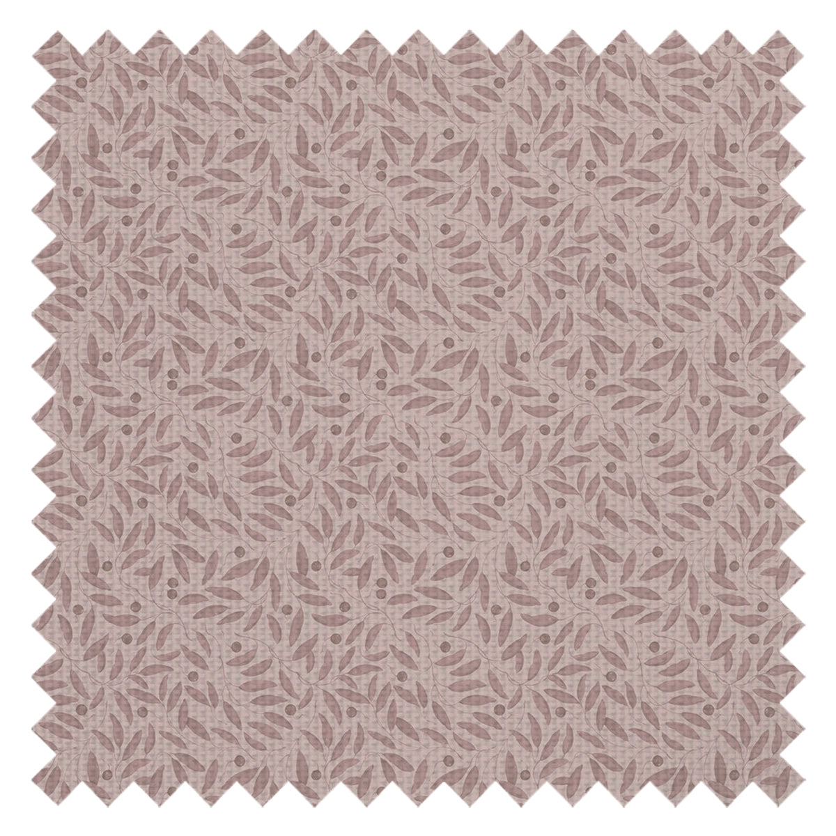 Whispering Leaves Fabric in Sweet Raspberry