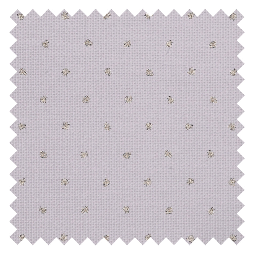 Petite Peonies Fabric in English Lavender