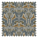 The Endearing Deer Fabric in Winter Blues