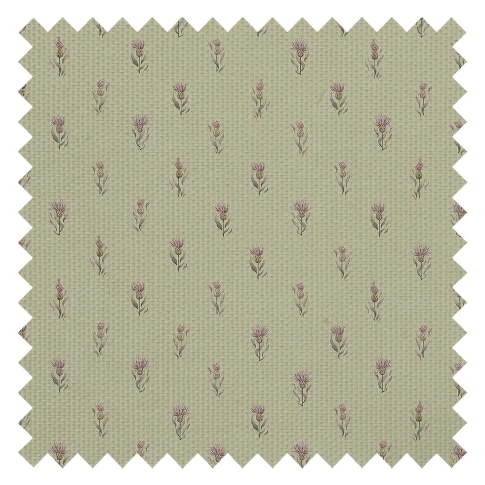 Wee Thistle Fabric in Slow Cooked Sage