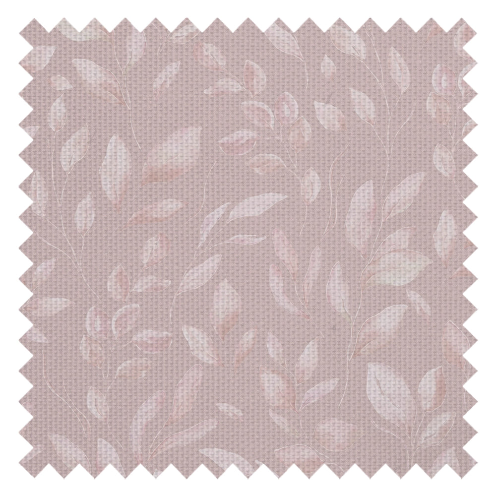Fallen Foliage Fabric in French Pink