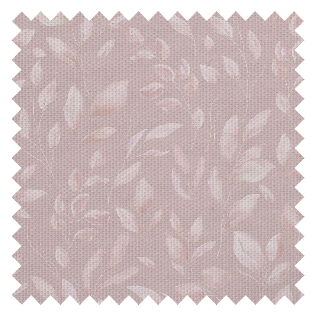 Fallen Foliage Fabric in French Pink