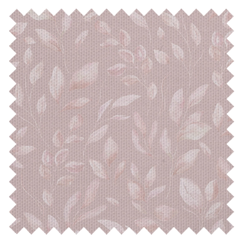 Fallen Foliage Fabric in French Pink