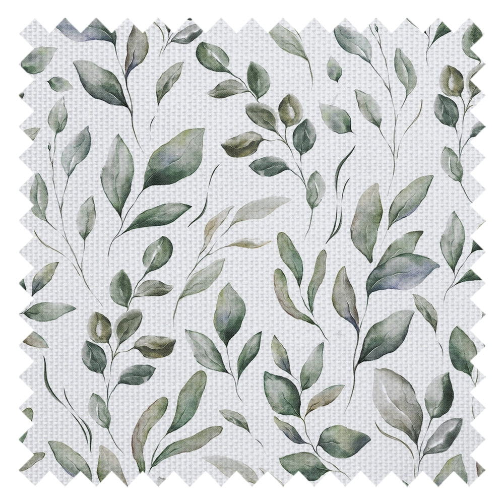 Fallen Foliage Fabric in Rustic Greens