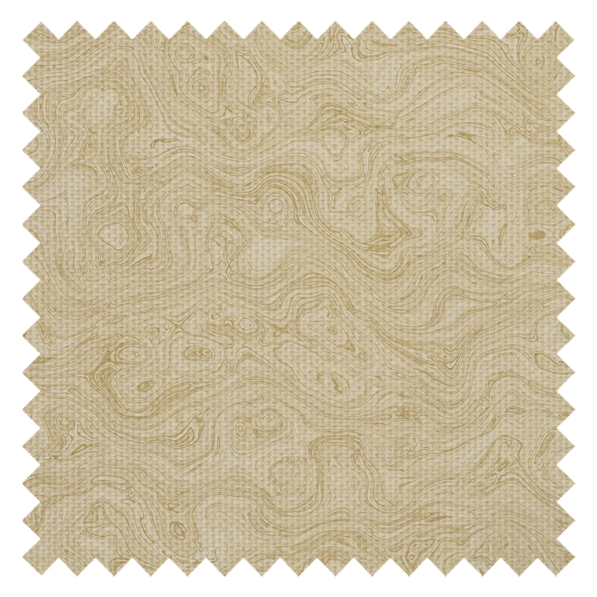 Rockpool Marble Fabric in Antique Gold