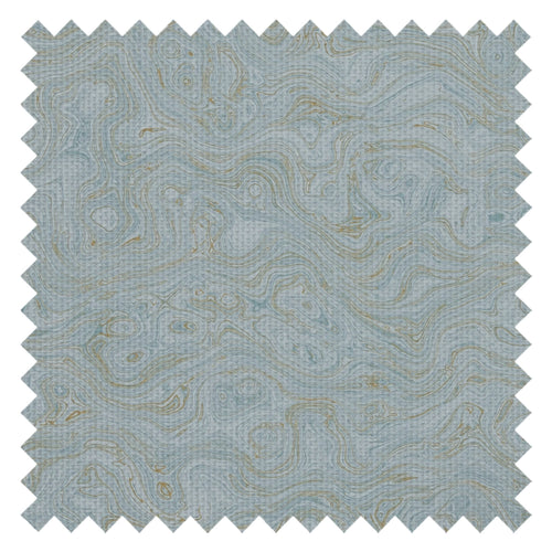 Rockpool Marble Fabric in Mineral Mist