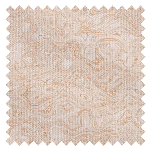 Rockpool Marble Fabric in Lady Coral