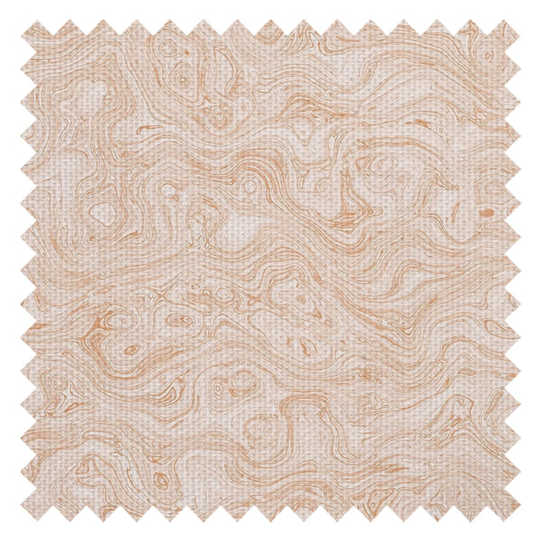 Rockpool Marble Fabric in Lady Coral