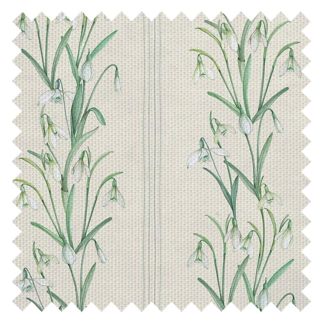 Snowdrop Fabric in Cream