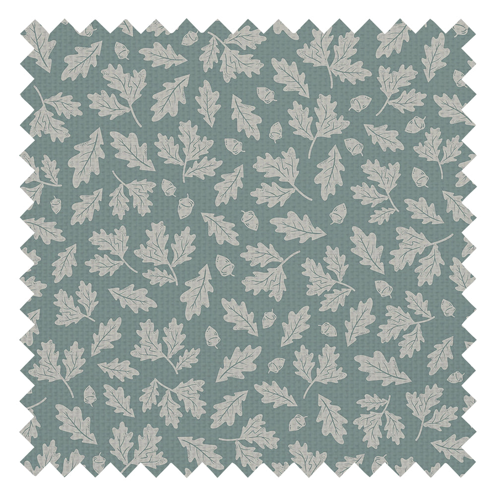 Mighty Oak Fabric in Steel Blue