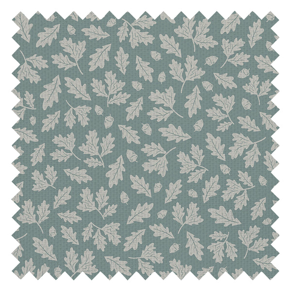 Mighty Oak Fabric in Steel Blue