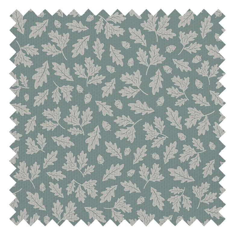 Mighty Oak Fabric in Steel Blue