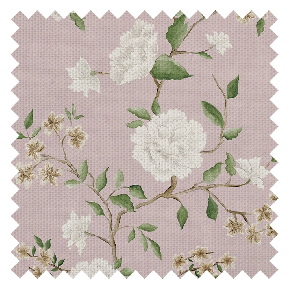 Summer in Peony Park Fabric in Blush Pink