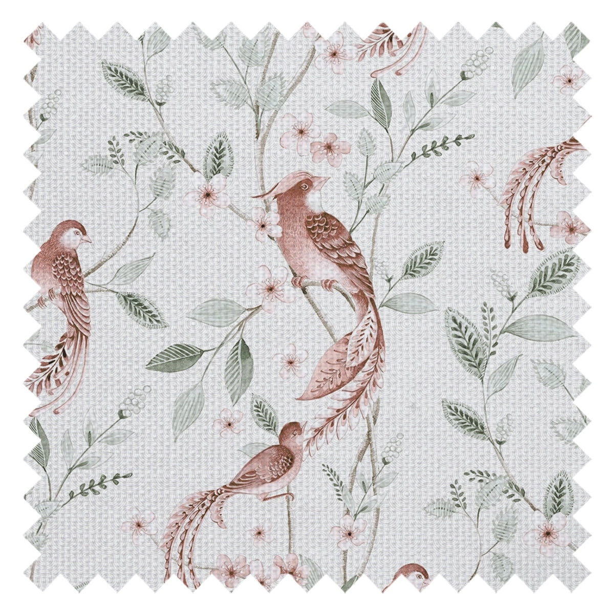 Sunrise Serenade Fabric in Tan and Sage