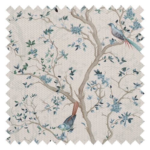 Branches and Birdsong Fabric in Vintage Cream