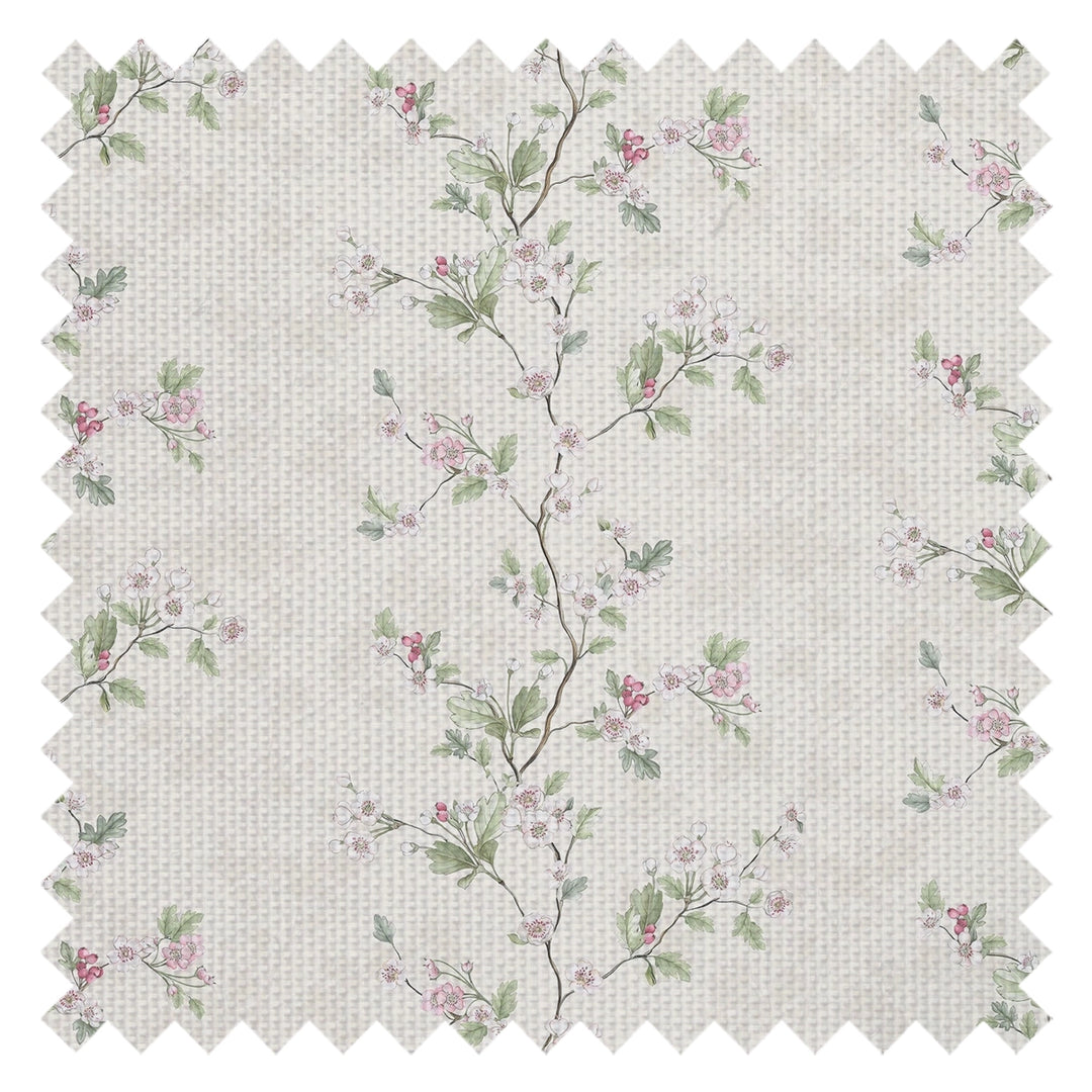 Hawthorn Stripe Fabric in Cream