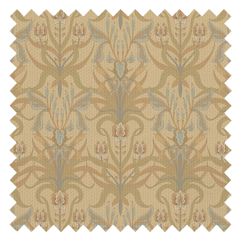 Versailles Fabric in Shades of Ochre and Mineral