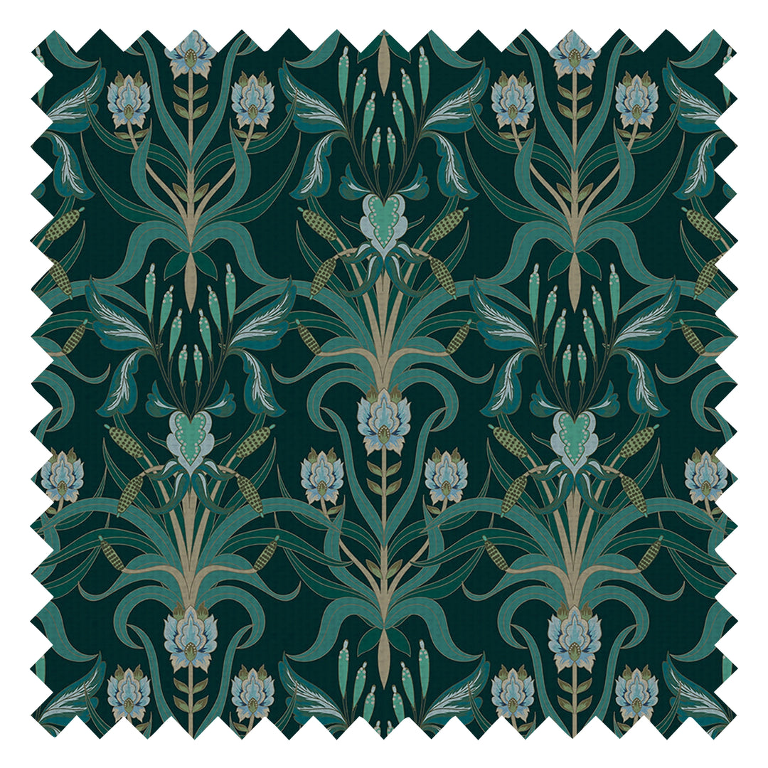 Versailles Fabric in Shades of Teal and Mineral