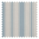 Heritage Stripe Fabric in Mineral and Vintage Cream
