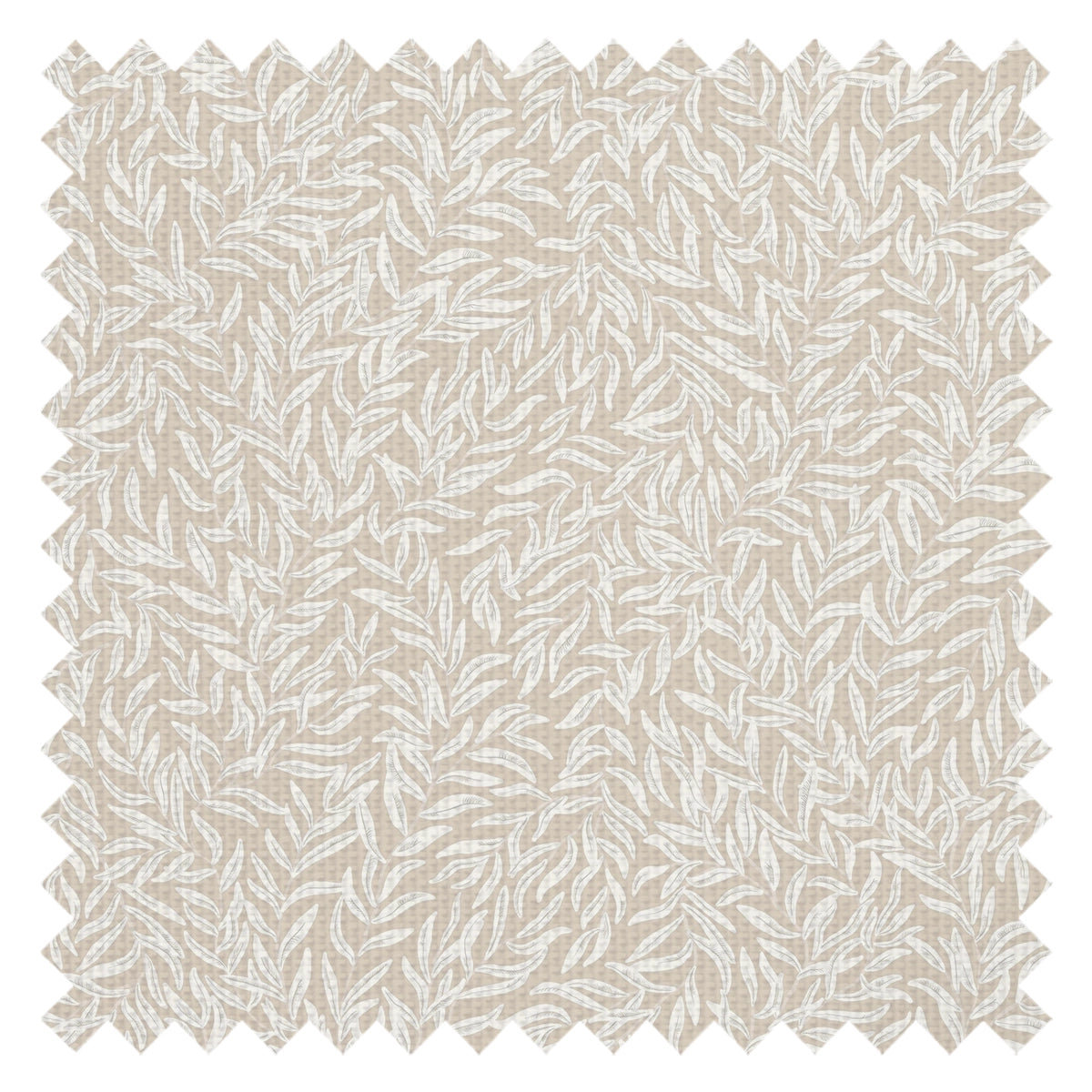 Whimsical Willow Fabric in Cream on Stone