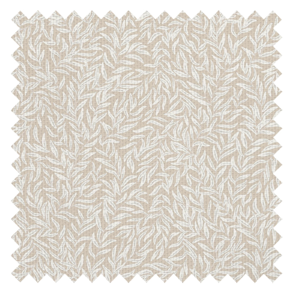 Whimsical Willow Fabric in Cream on Stone
